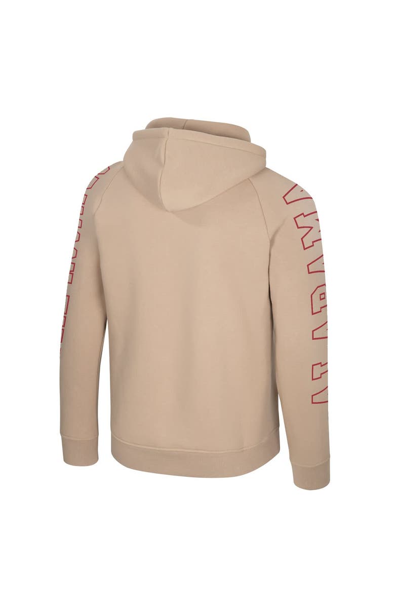 COLOSSEUM Men's Colosseum Tan Alabama Crimson Tide Big Break Raglan Hoodie, Alternate, color, Tan