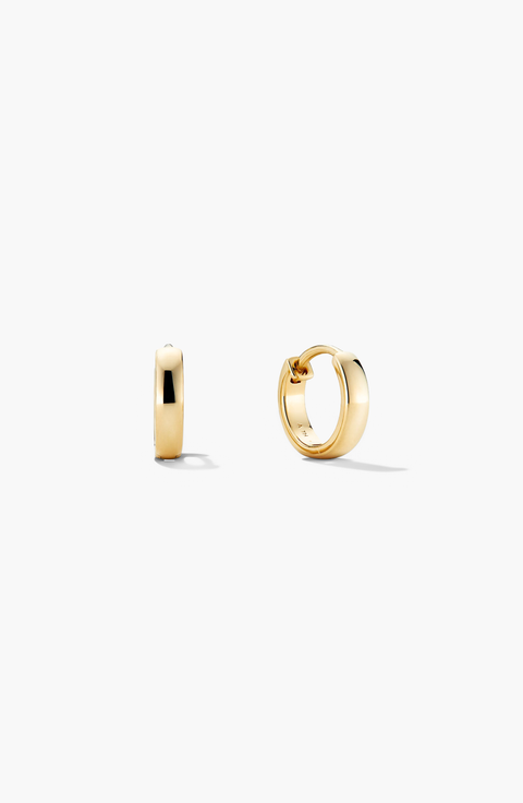 Bold Huggie Hoops