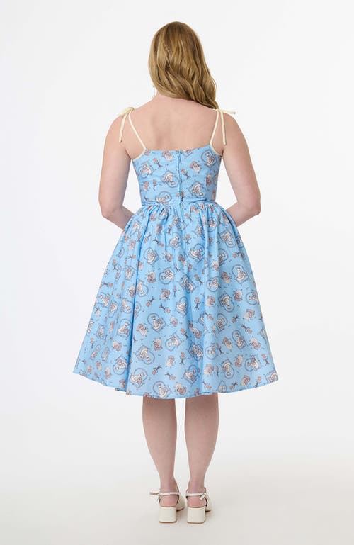 UNIQUE VINTAGE UNIQUE VINTAGE 1950S COTTON SWING DRESS