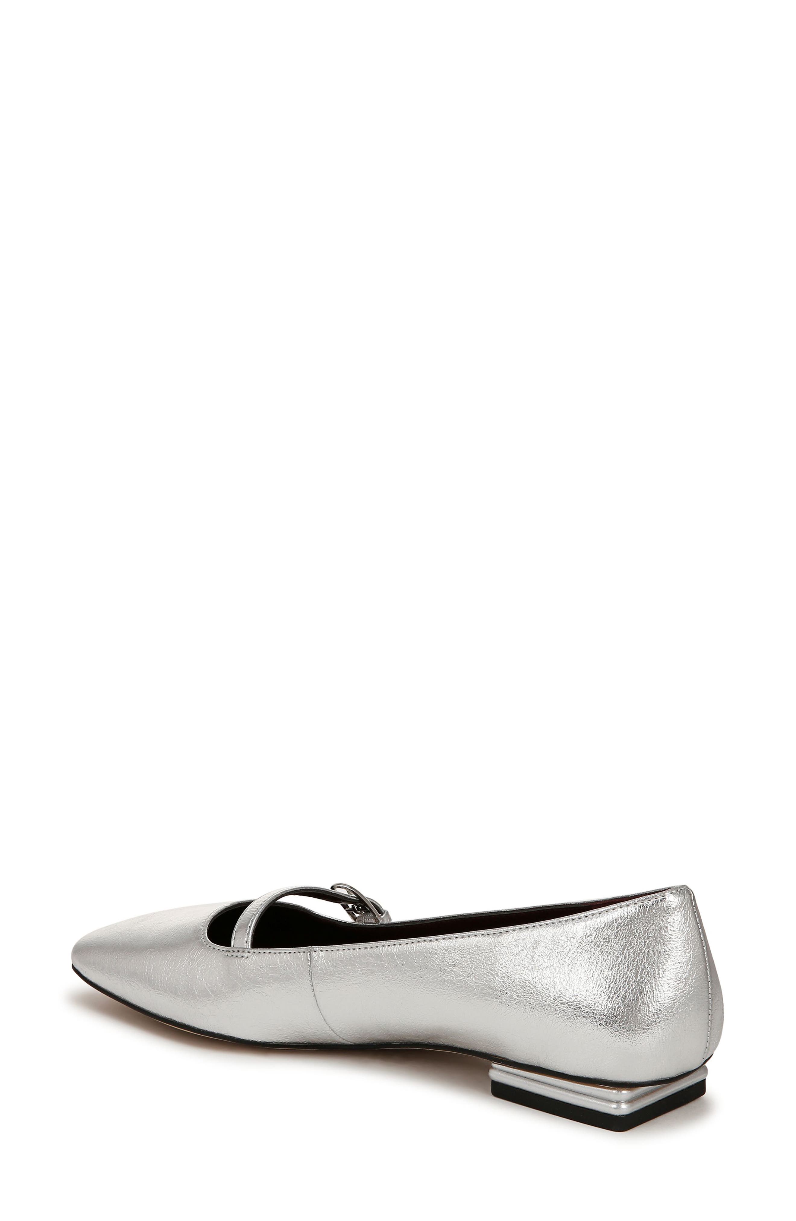 Franco Sarto Tayana Flat, Alternate, color, Silver