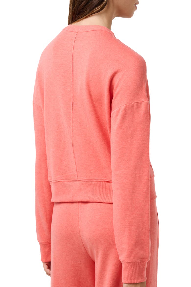 Cloud Sweatshirt, Alternate, color, HEATHER PORCELAIN ROSE