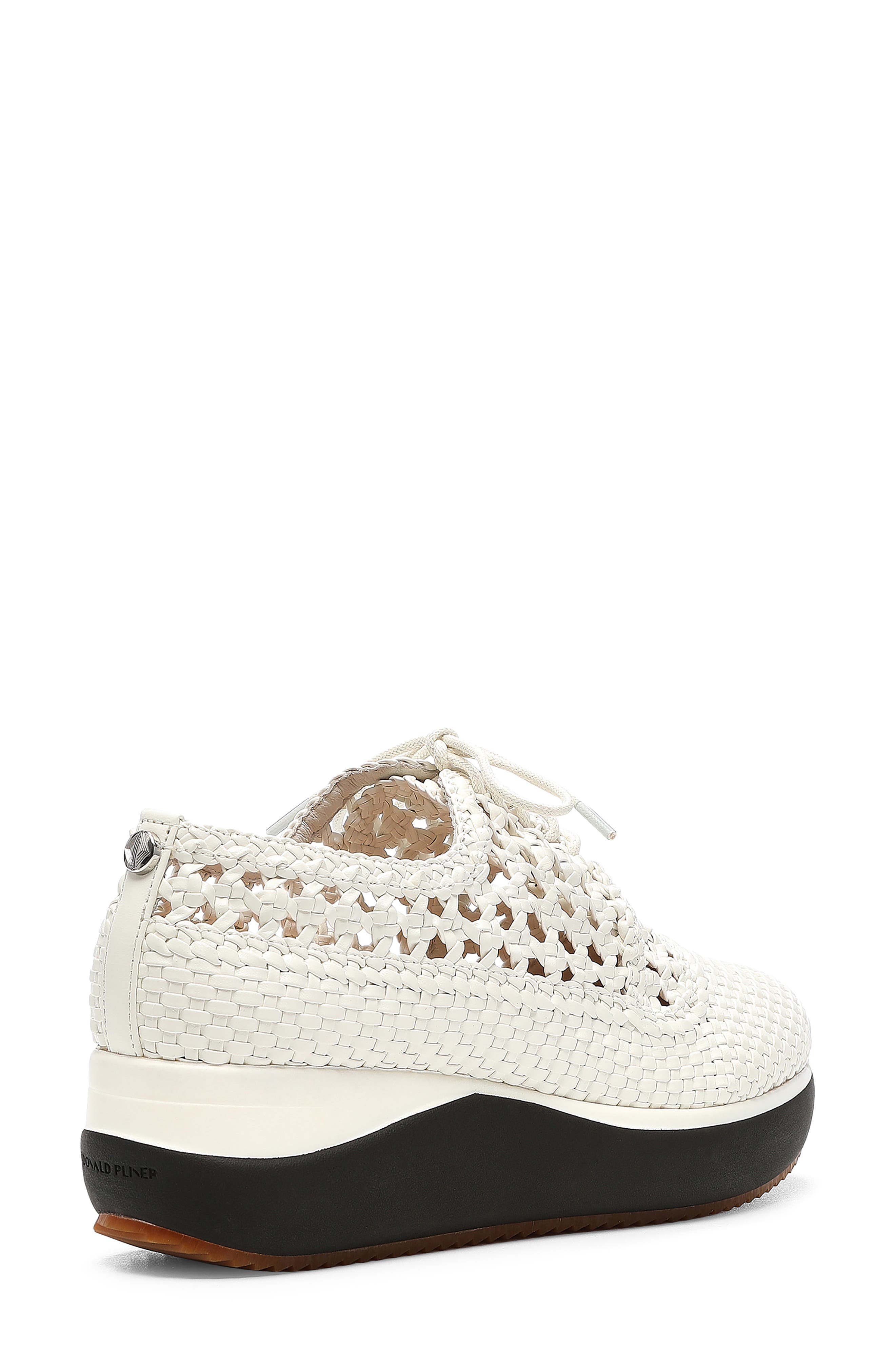 Donald Pliner Woven Platform Sneaker, Alternate, color, 