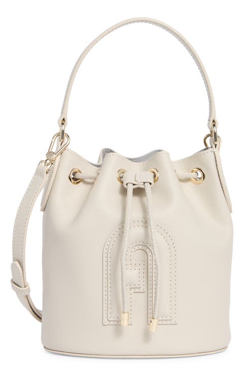 Clio Mini Drawstring Bucket Bag