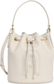 Furla Clio Mini Drawstring Bucket Bag