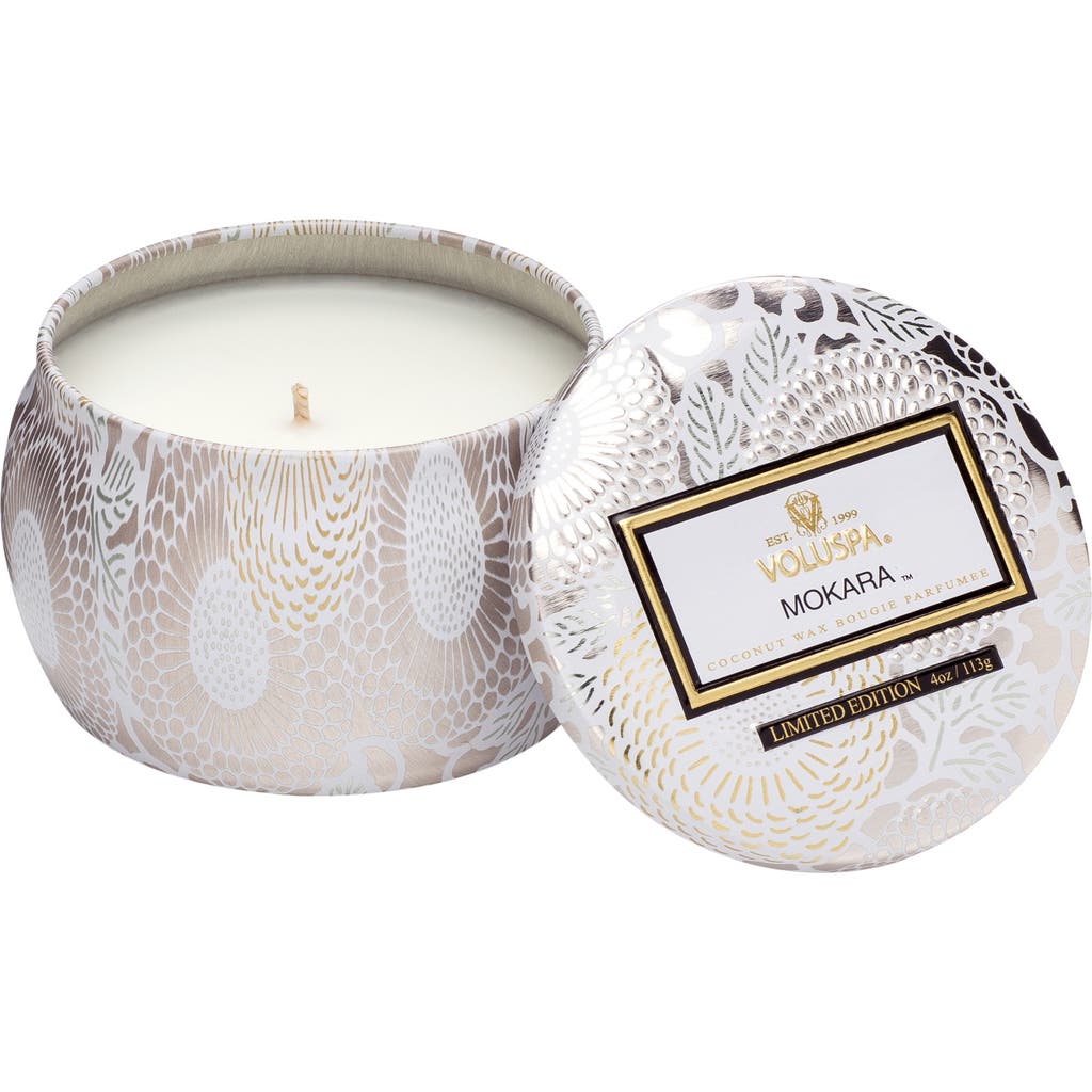 Voluspa Mini Tin Candle In Mokara