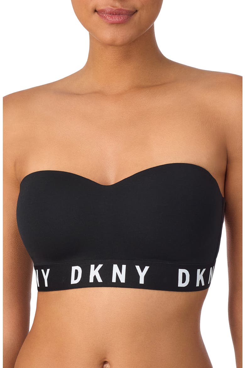 Cozy Removable Strap Wireless Bra, Main, color, BLACK