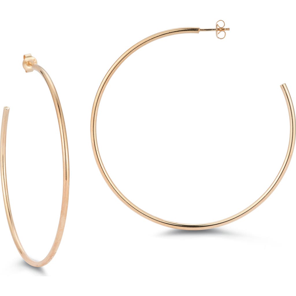 GLAZE JEWELRY Hoop Earrings in Rose Gold at Nordstrom Rack