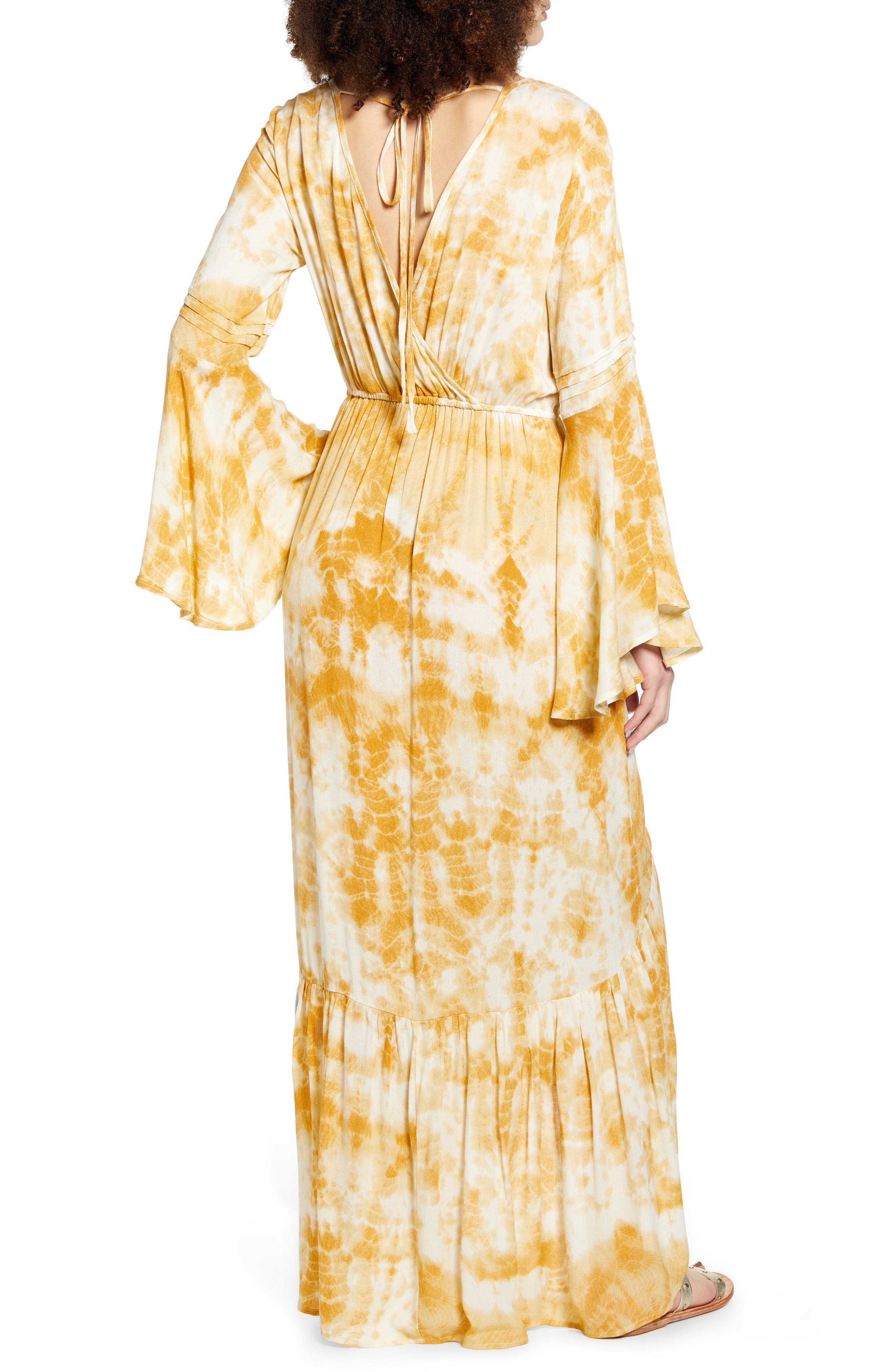 Band of Gypsies Zion Long Sleeve Maxi Dress (Women) | Nordstrom