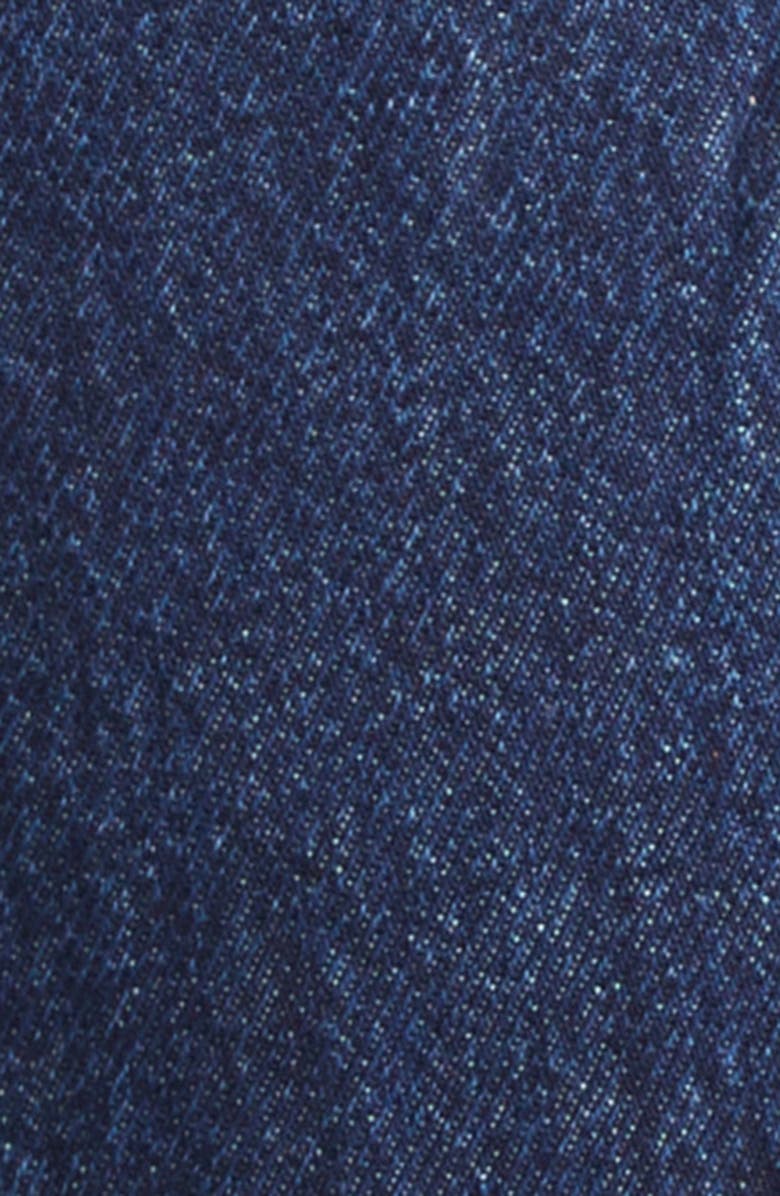 TOTEME High Waist Slim Leg Jeans, Alternate, color, Indigo