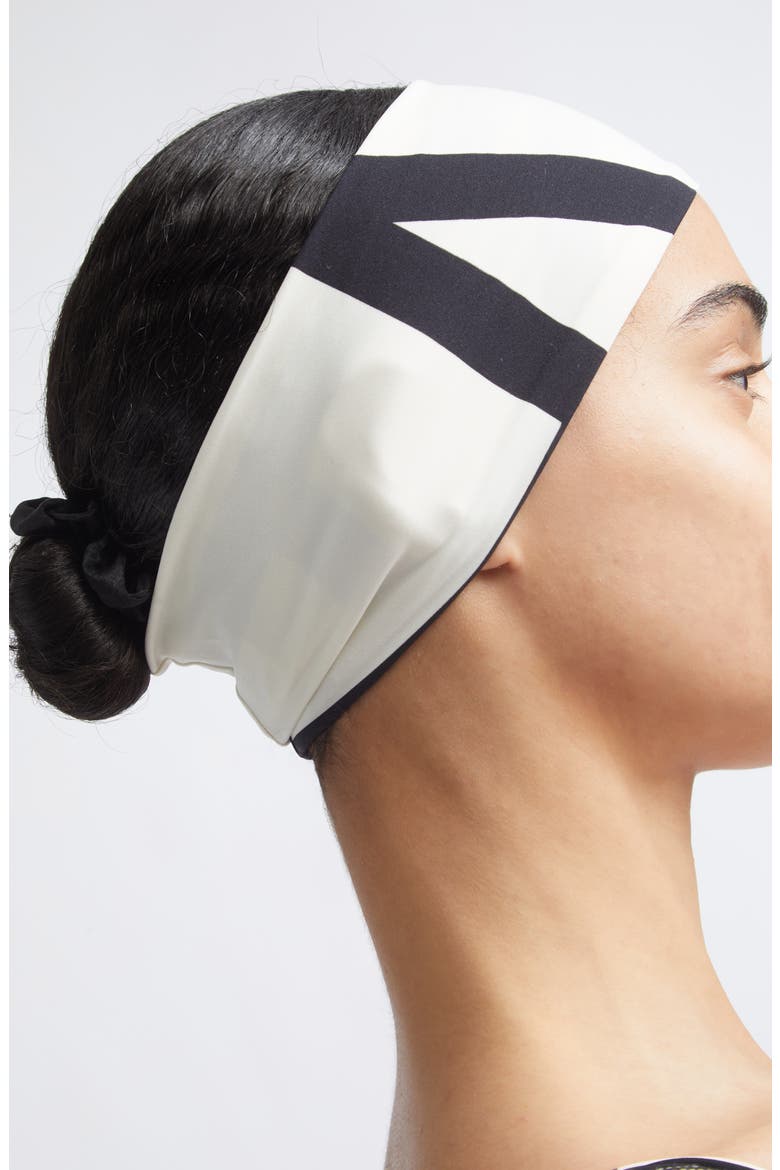 Monogram Headband, Alternate, color, TOFU