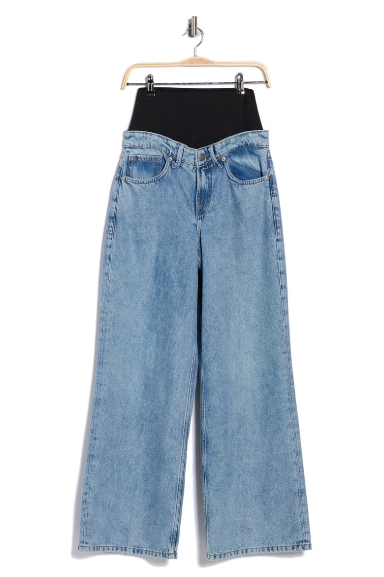 Wide Leg Solution Denim Pants, Alternate, color, INDIGO739