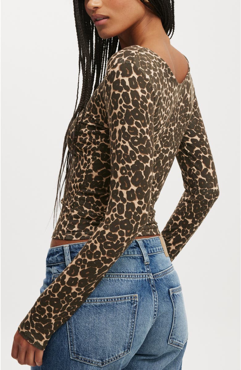 Cotton On Sunday Scoop Long Sleeve, Alternate, color, 