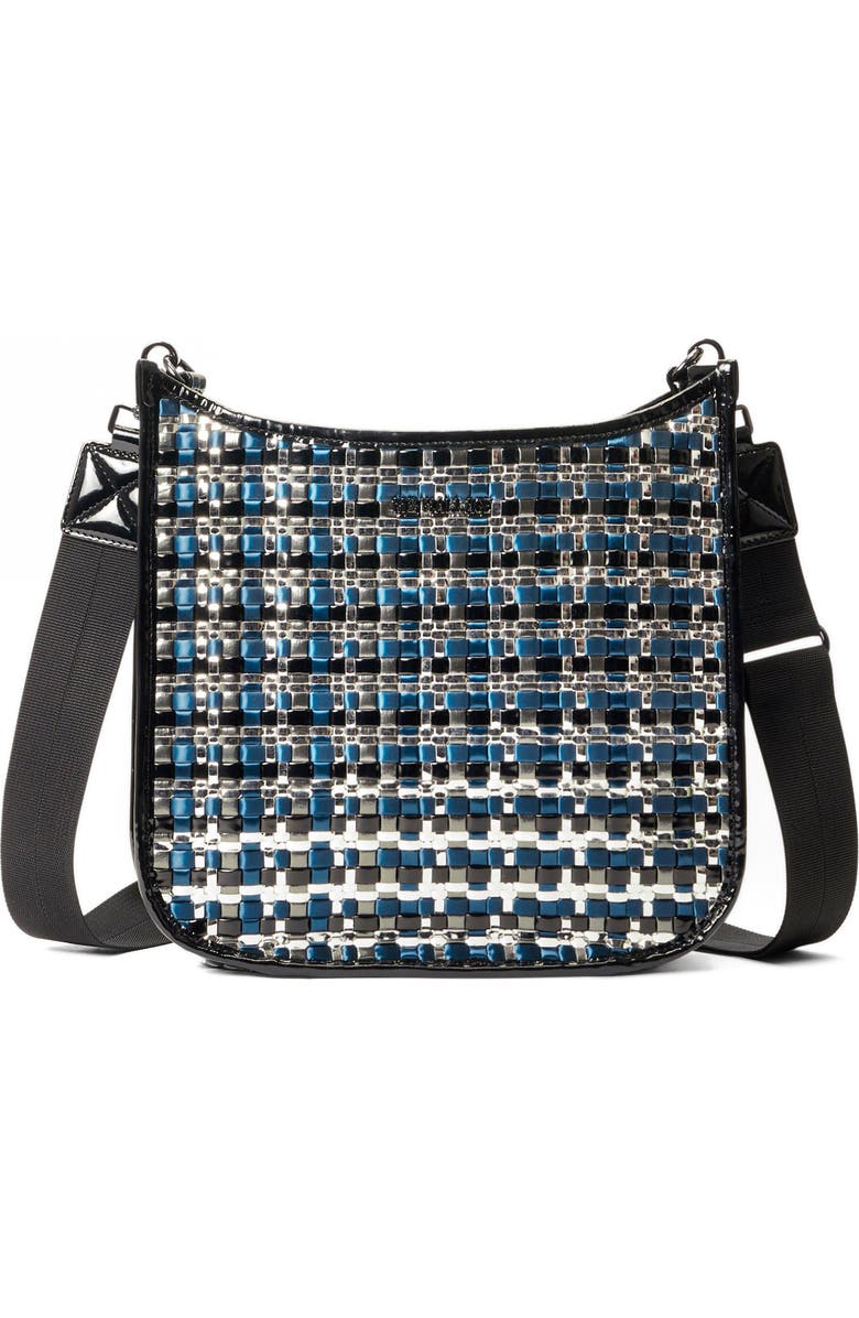 MZ Wallace Woven Nylon Box Crossbody Bag, Main, color,