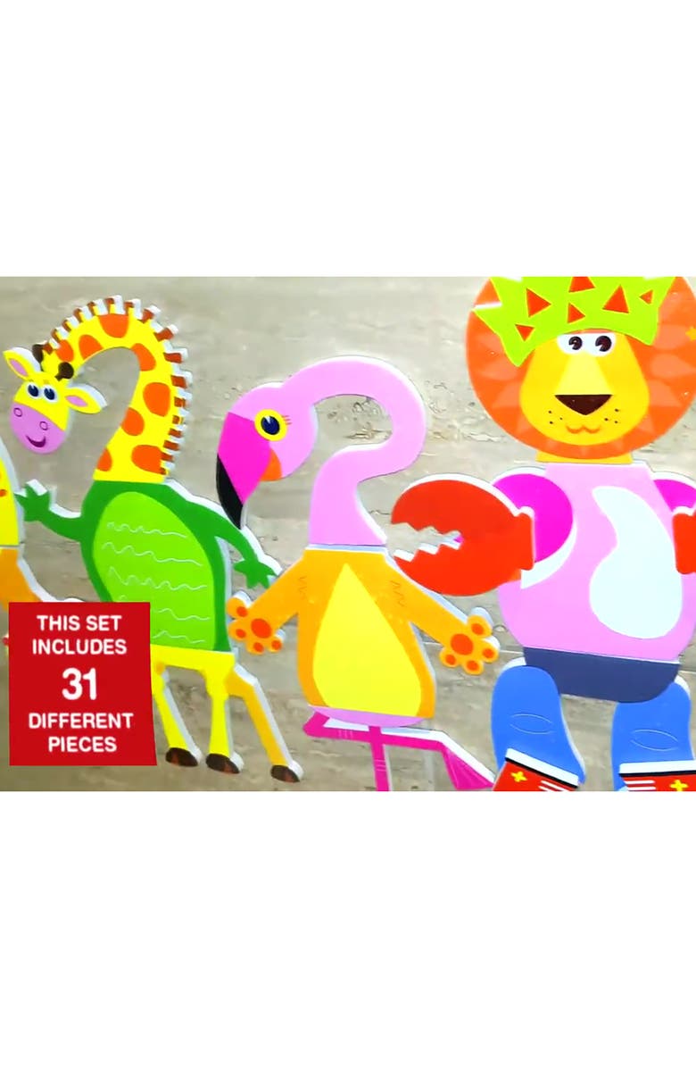 Buddy & Barney Weird & Wonderful Animals Bath Time Stickers Age 3+, Alternate, color,