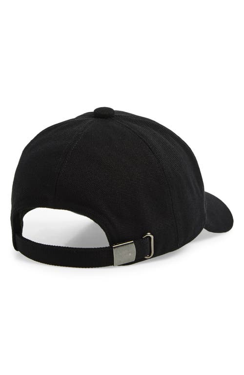Nordstrom Weekend Wool Blend Adjustable Baseball Cap In Black
