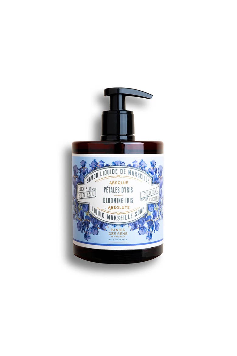 Iris Liquid Marseille Soap, Main, color, Purple