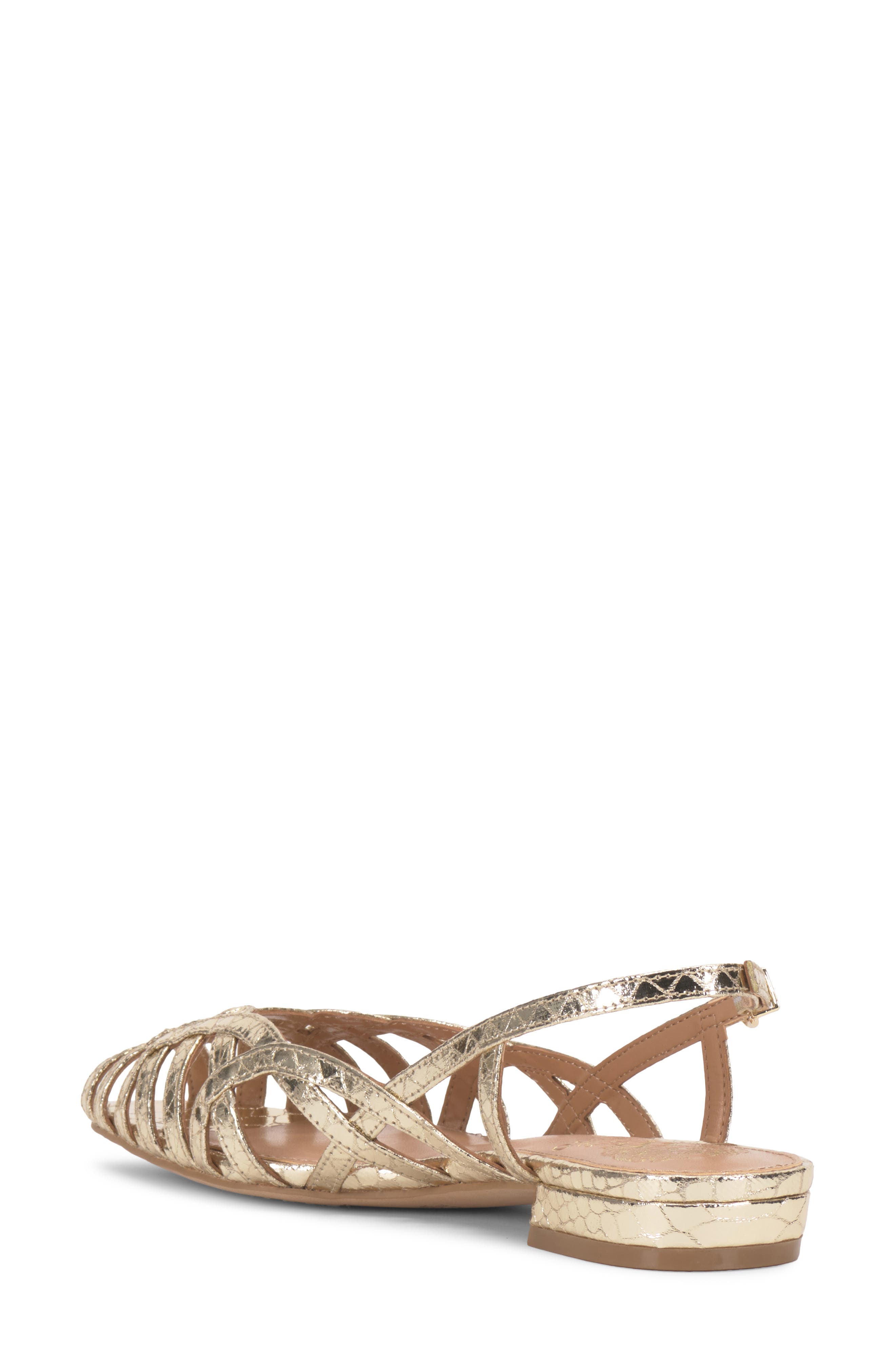 Vince Camuto Stiorra Slingback Sandal, Alternate, color, Gold
