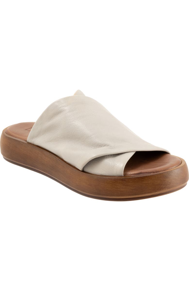 Bueno Jaxon Slide Sandal, Main, color, Tusk