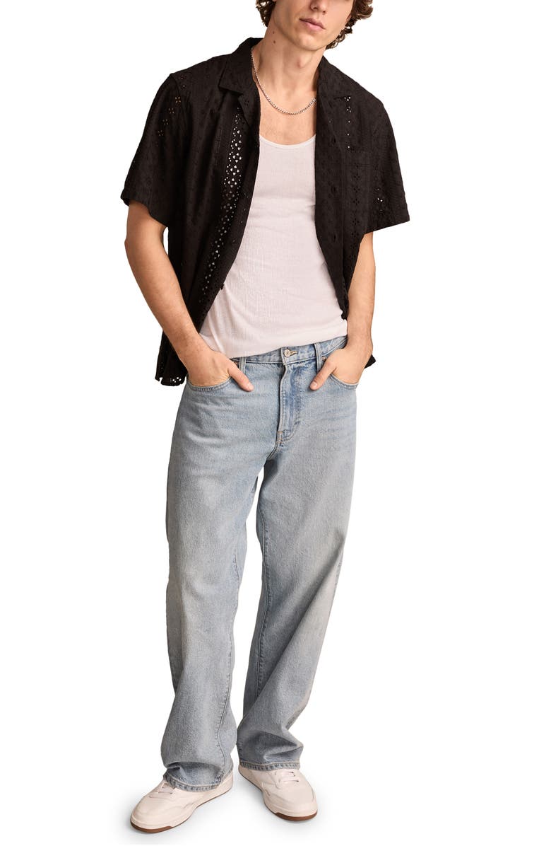 Lucky Brand 287 Loose Fit Jeans, Alternate, color, Monaco