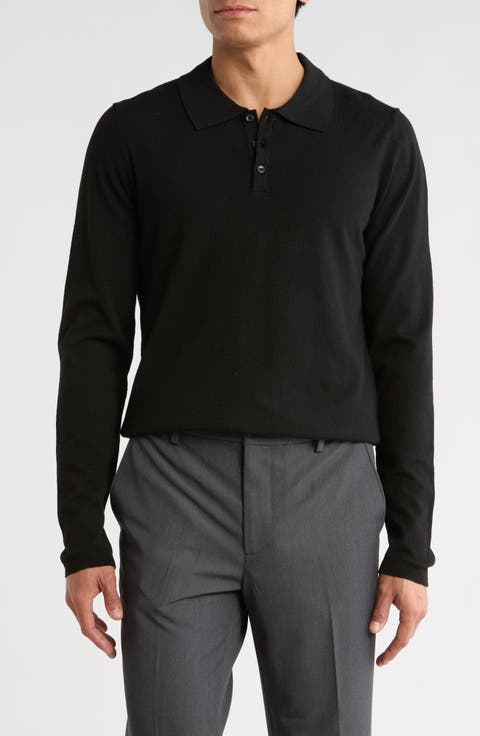 Daniel Long Sleeve Polo Sweater