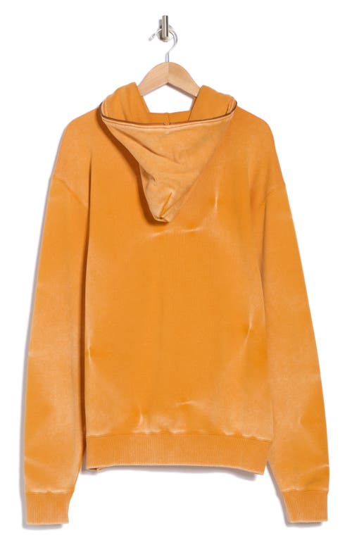 Billionaire Boys Club Helmet Head French Terry Zip Hoodie In Bright Marigold