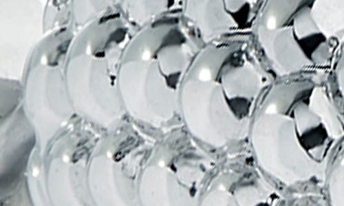 Ted Baker Dotetta Hoop Earrings In Silver Tone