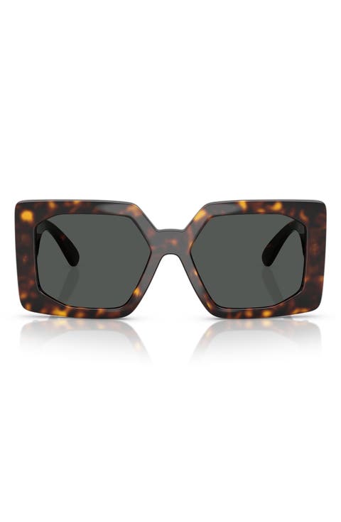 55mm Square Sunglasses