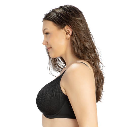 Parfait Pearl Seamless Minimizer Bra In Black