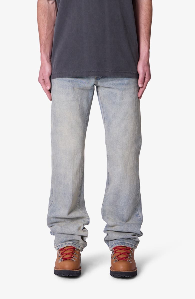 mnml Bootcut Jeans, Main, color, Light Vintage