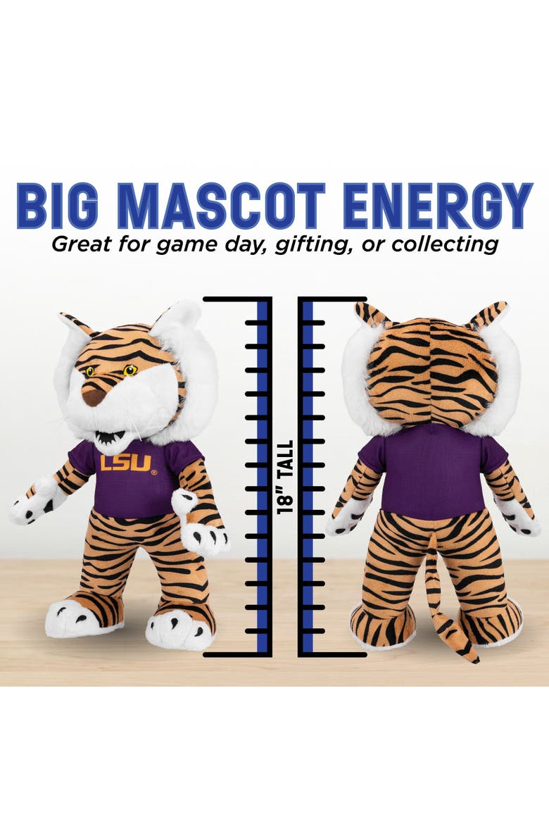 LSU Mike The Tiger 18" Jumbo Mascot Plush Figure, Alternate, color, None