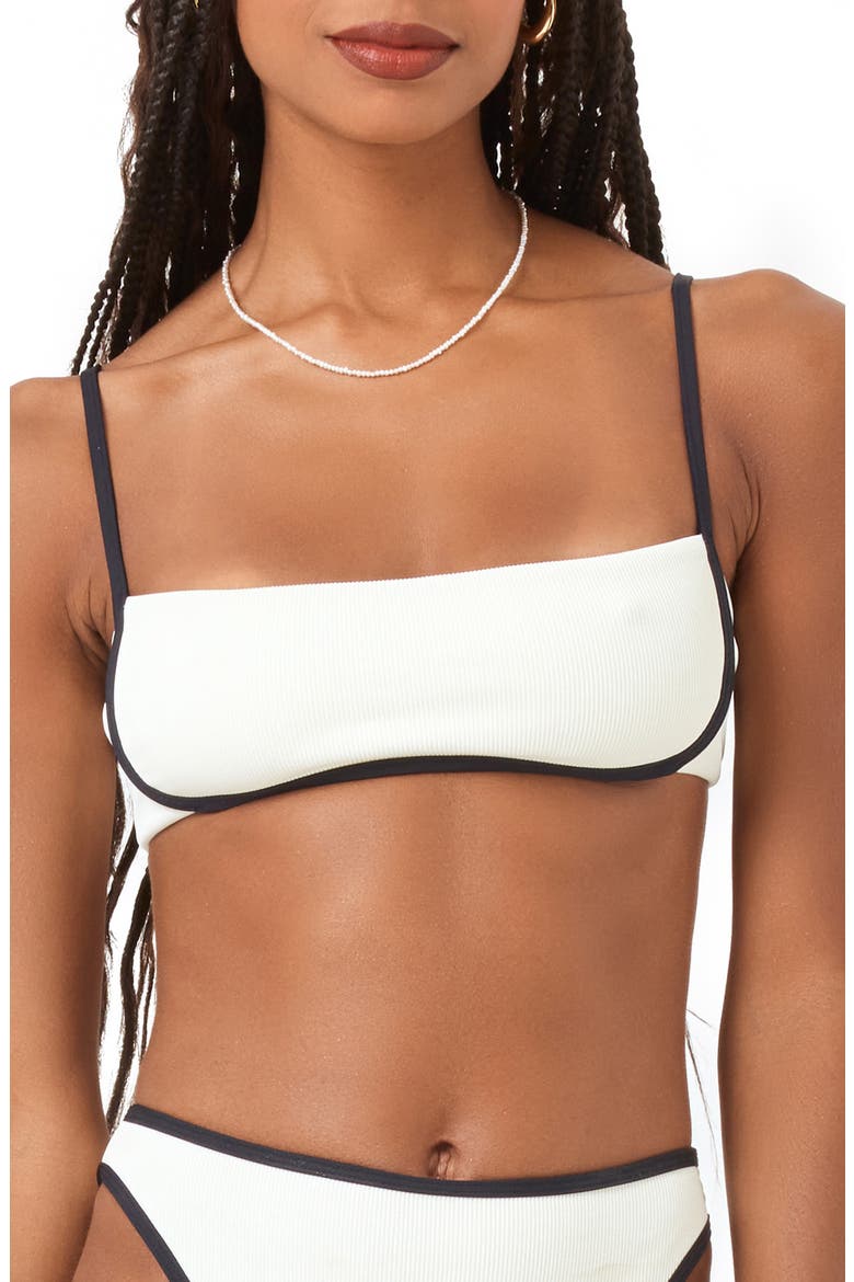 Hazel Ribbed Bikini Top video