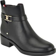 Tommy Hilfiger Idala Faux Leather Bootie