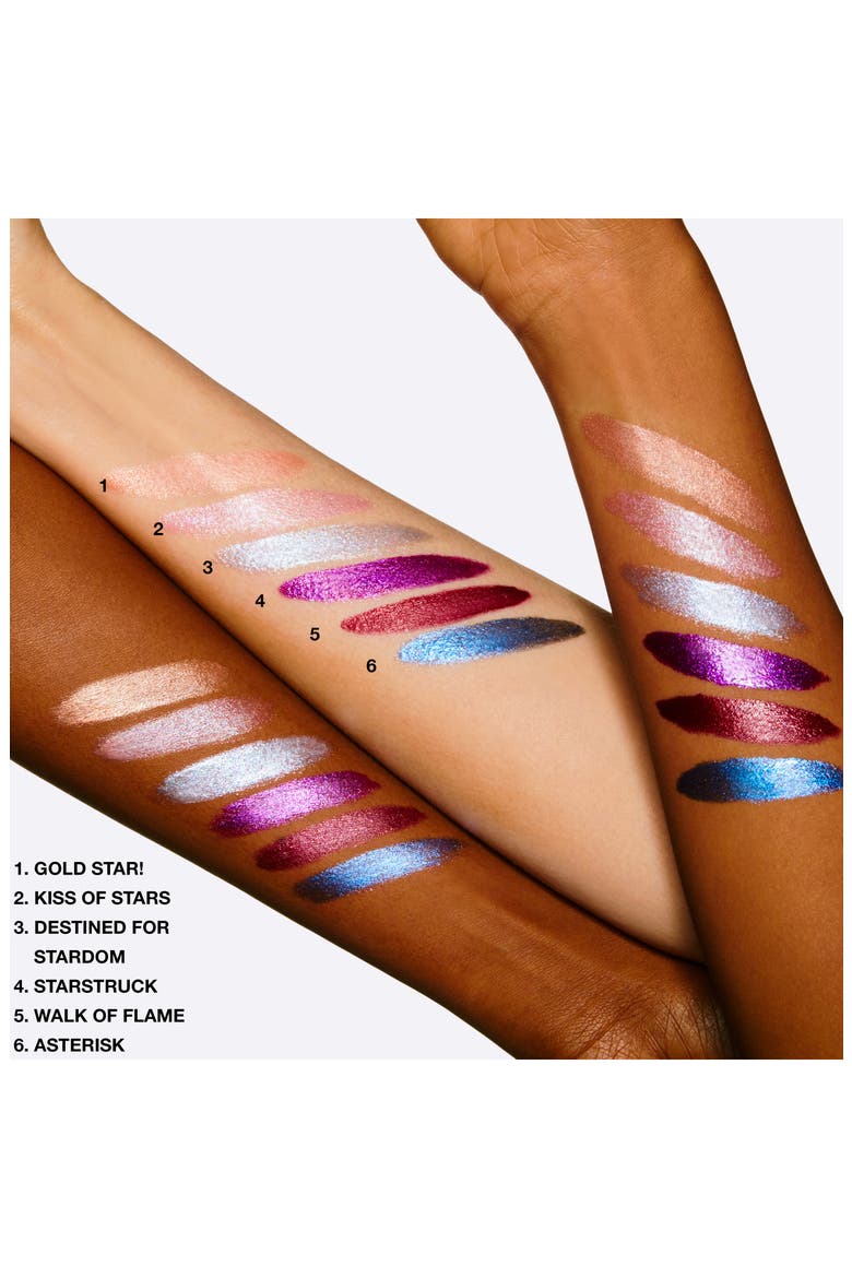 MAC Kiss of Stars Lipstick, Alternate, color, GOLD STAR