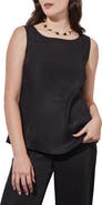 Ming Wang Shimmer Woven Tank