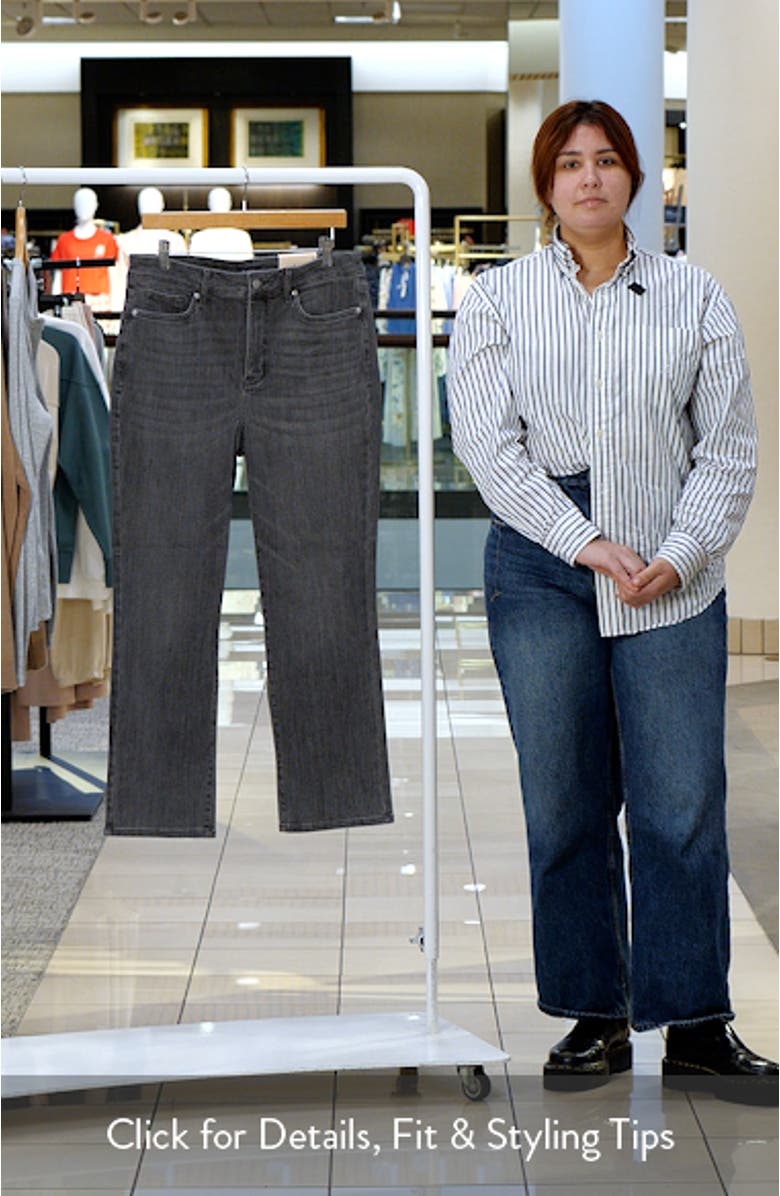 Marilyn High Waist Ankle Straight Leg Jeans, sales video thumbnail