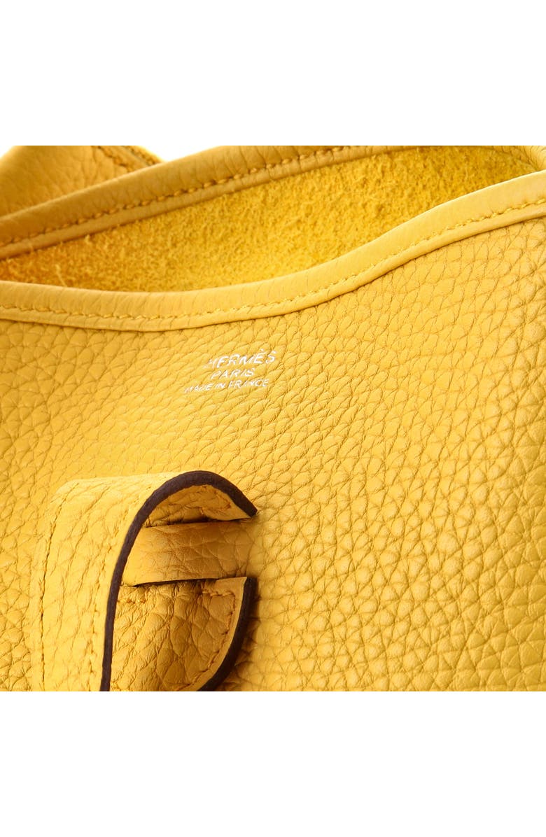 Pre-Owned Hermes Evelyne Bag Gen III Clemence PM, Alternate, color, Sun