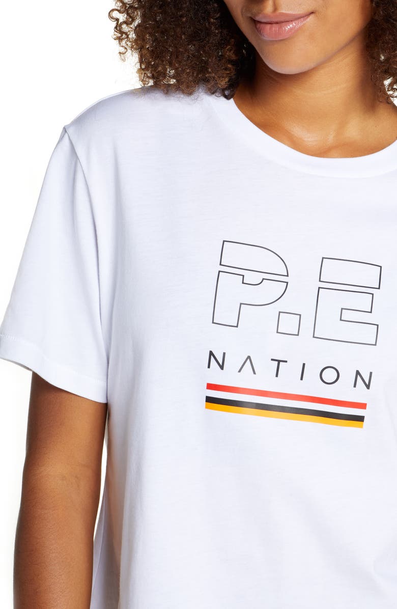 P.E Nation Ignition Cropped Tee, Alternate, color,