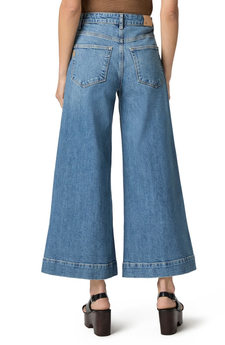 PAIGE Lola Seamed Patch Pocket Crop Wide Leg Jeans, Alternate, color,