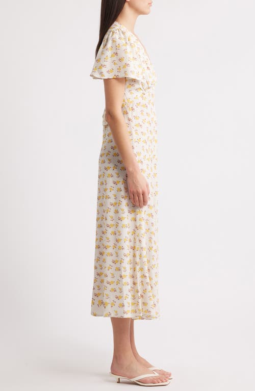 Faithfull The Brand Stacia Floral A-line Midi Dress
