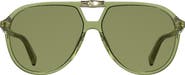 Longchamp Roseau 58mm Aviator Sunglasses