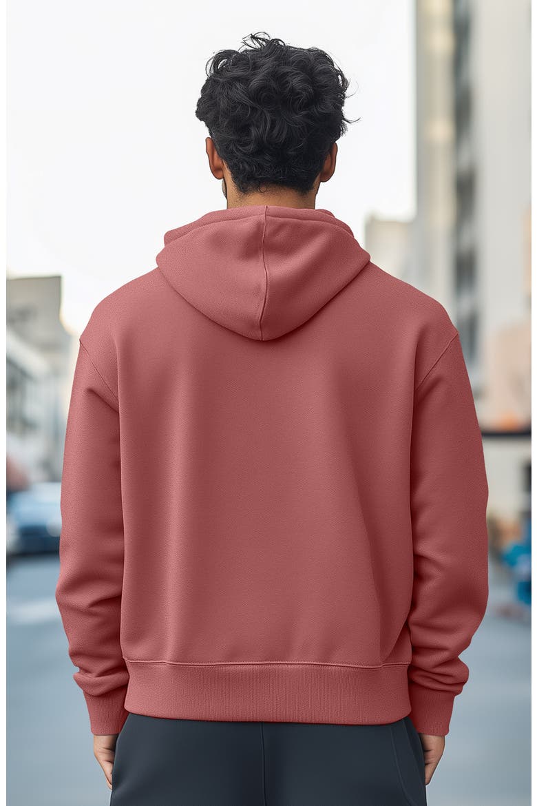 Donut Zip Hoodie, Alternate, color, Mauve