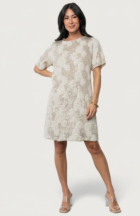 Rhea Sequin Short Dress