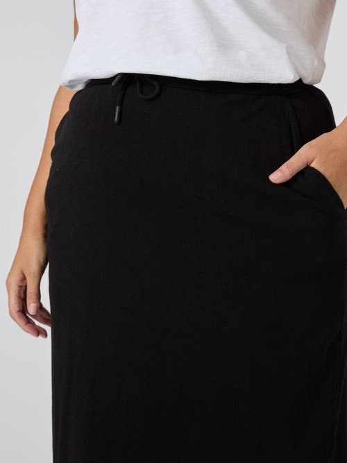 Live Unlimited Jersey Midi Skirt In Multi