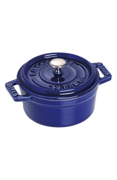 Enameled Cast Iron 0.25-Quart Mini Cocotte
