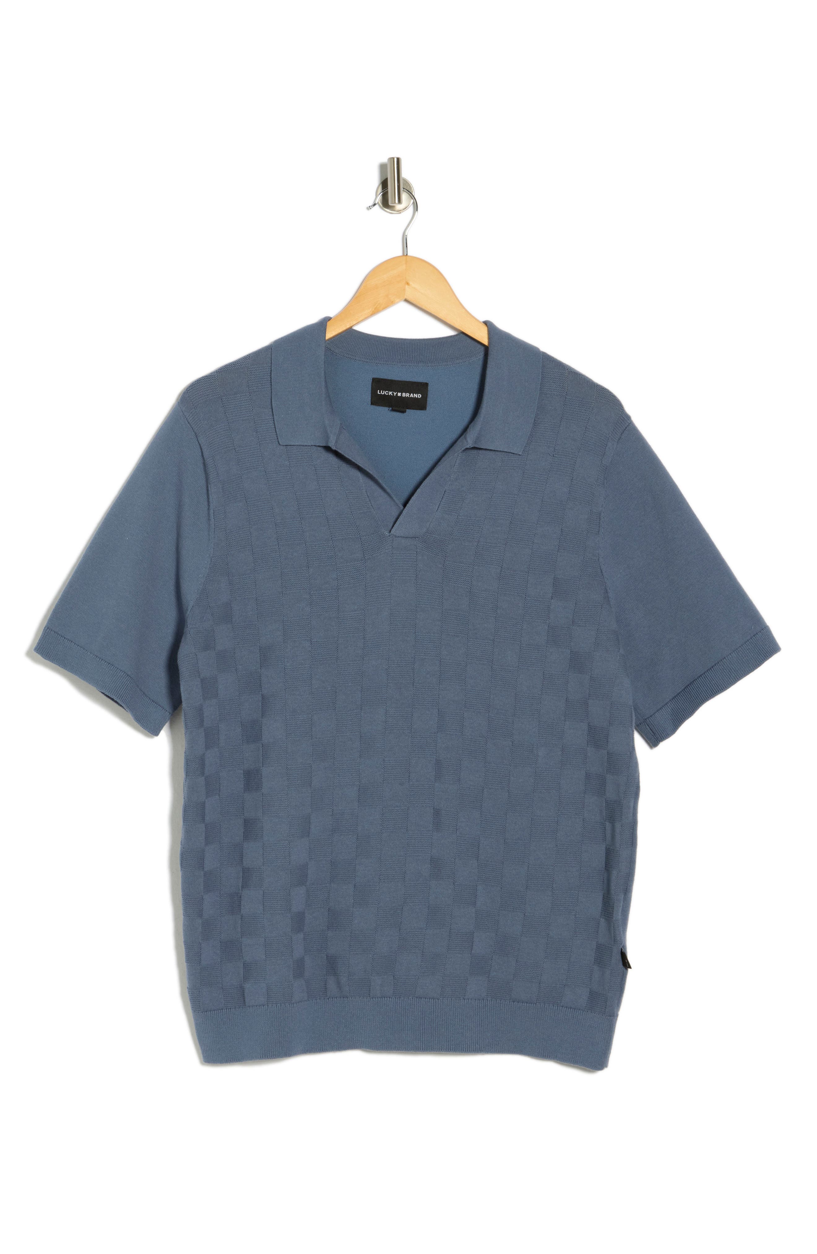 Lucky Brand Johnny Collar Jacquard Polo
