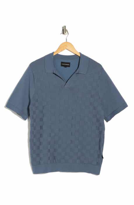 Lucky Brand Johnny Collar Jacquard Polo