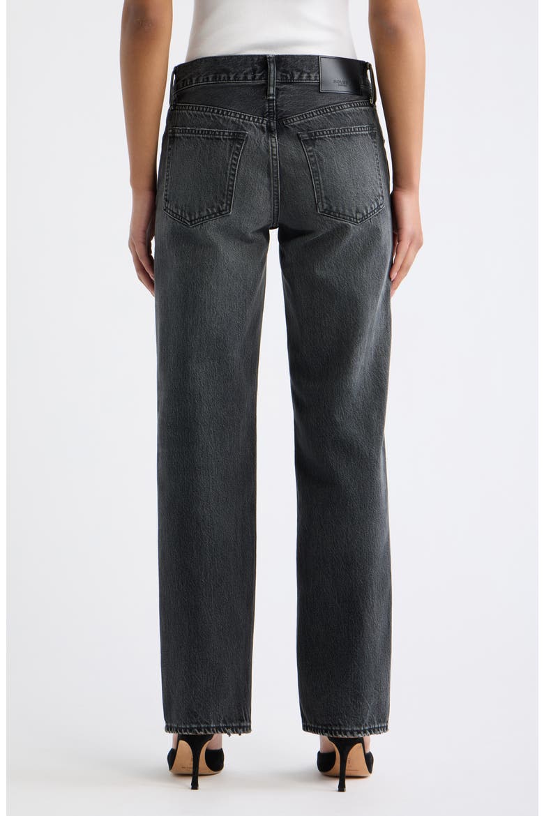 Irwin Low Rise Straight Leg Jeans, Alternate, color, BLACK
