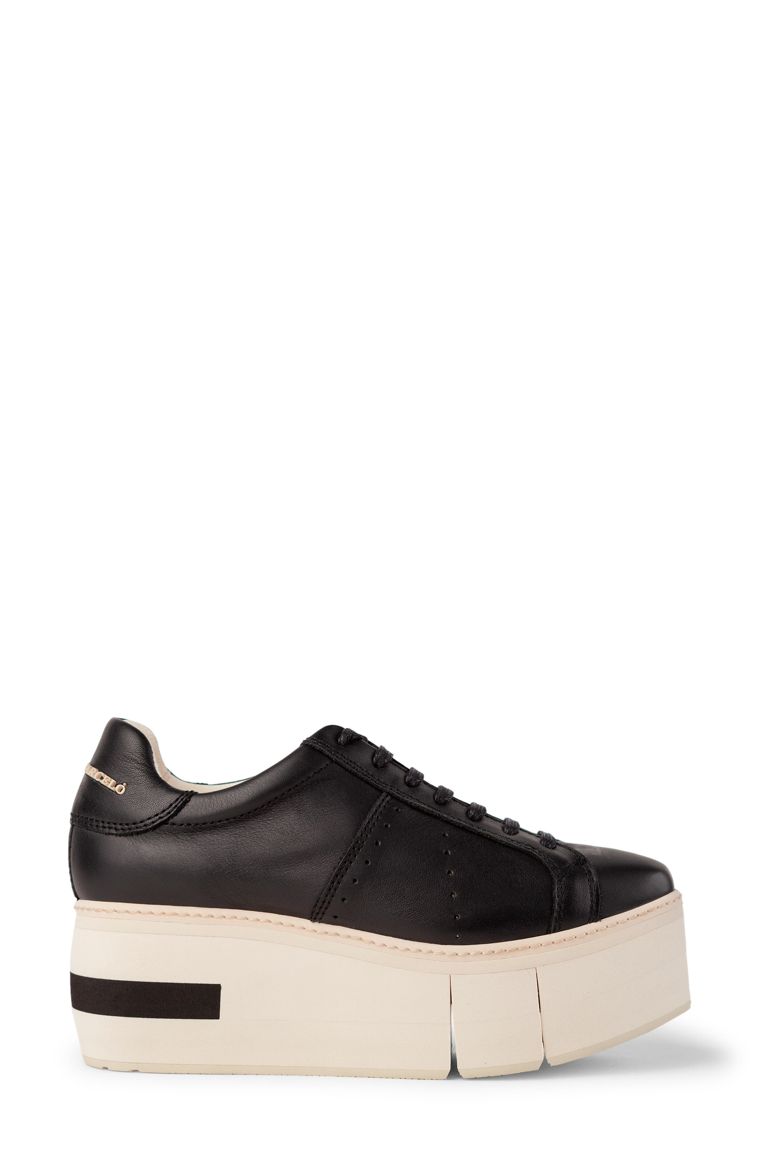 Paloma Barcelo Mirande Metallic Platform Sneaker, Main, color, 