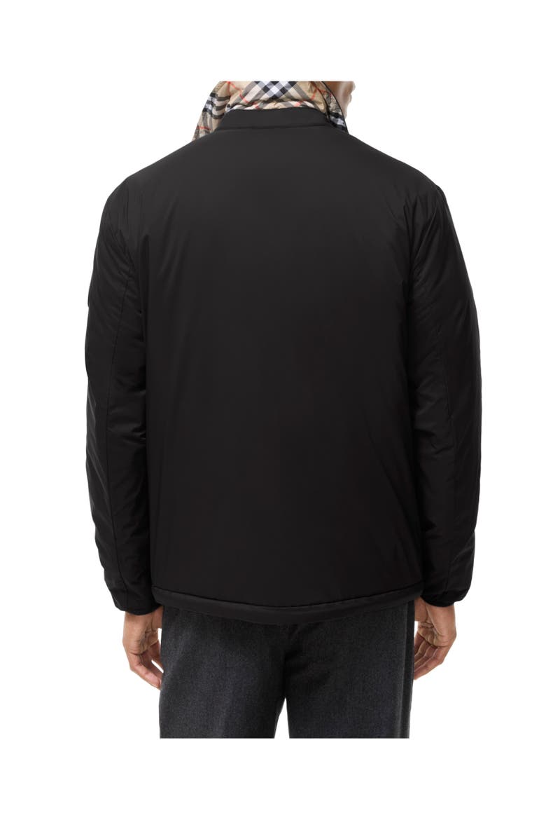 Nylon Dalewood Overshirt, Alternate, color, Black