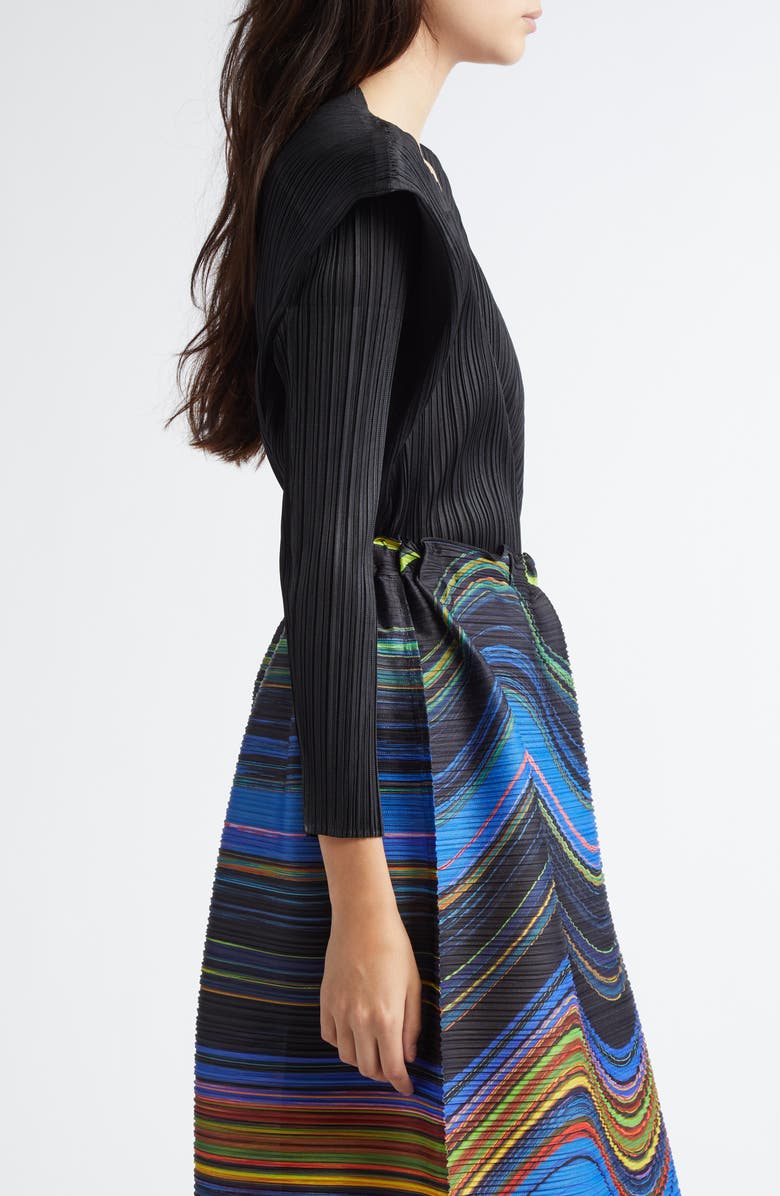 Pleats Please Issey Miyake Monthly Colors September Pleated Top, Alternate, color,